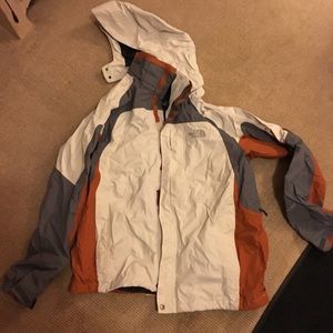 Men’s North Face vinyl jacket